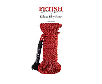 Fetish deluxe silky rope red