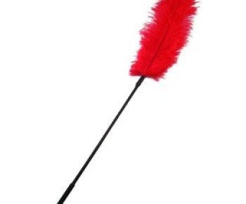 Go large feather tickler red