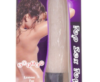 Realistic skin top sex toy 6,5"